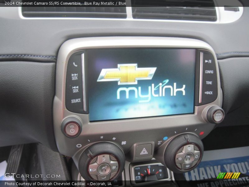 Controls of 2014 Camaro SS/RS Convertible