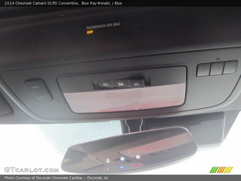 Blue Ray Metallic / Blue 2014 Chevrolet Camaro SS/RS Convertible