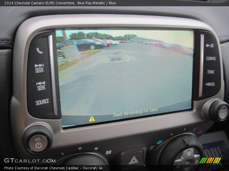 Controls of 2014 Camaro SS/RS Convertible