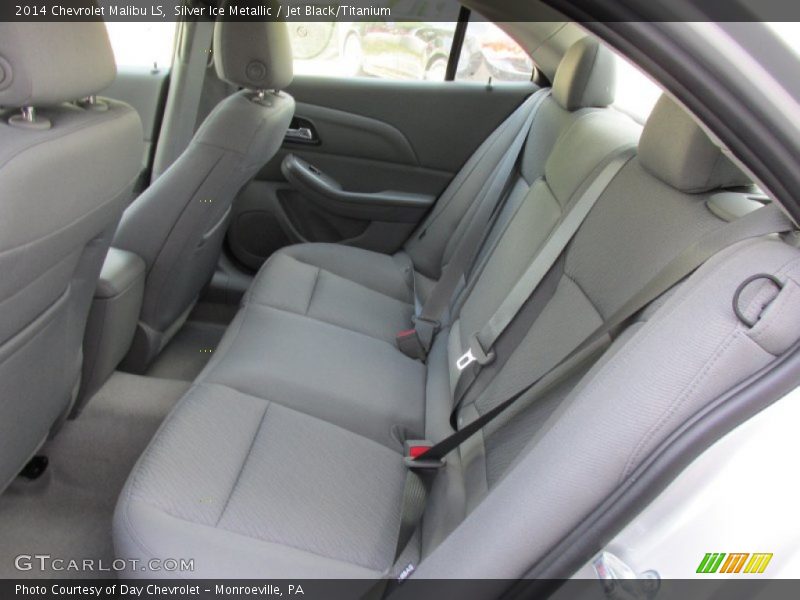 Silver Ice Metallic / Jet Black/Titanium 2014 Chevrolet Malibu LS