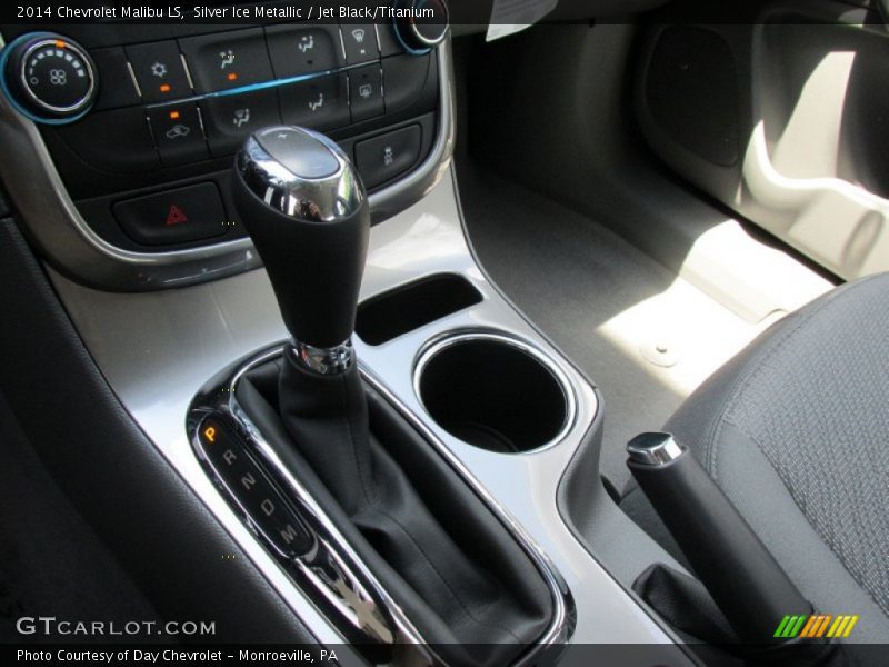 Silver Ice Metallic / Jet Black/Titanium 2014 Chevrolet Malibu LS