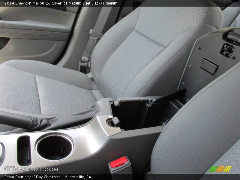 Silver Ice Metallic / Jet Black/Titanium 2014 Chevrolet Malibu LS