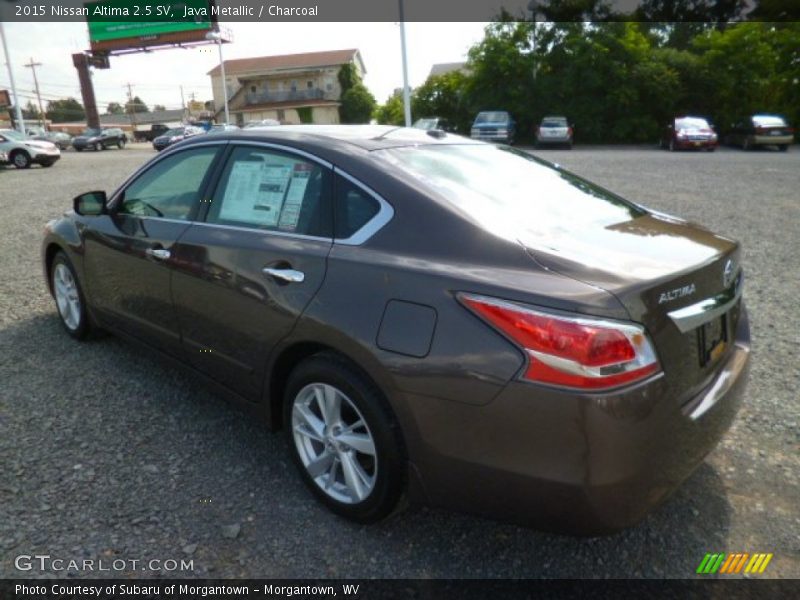 Java Metallic / Charcoal 2015 Nissan Altima 2.5 SV