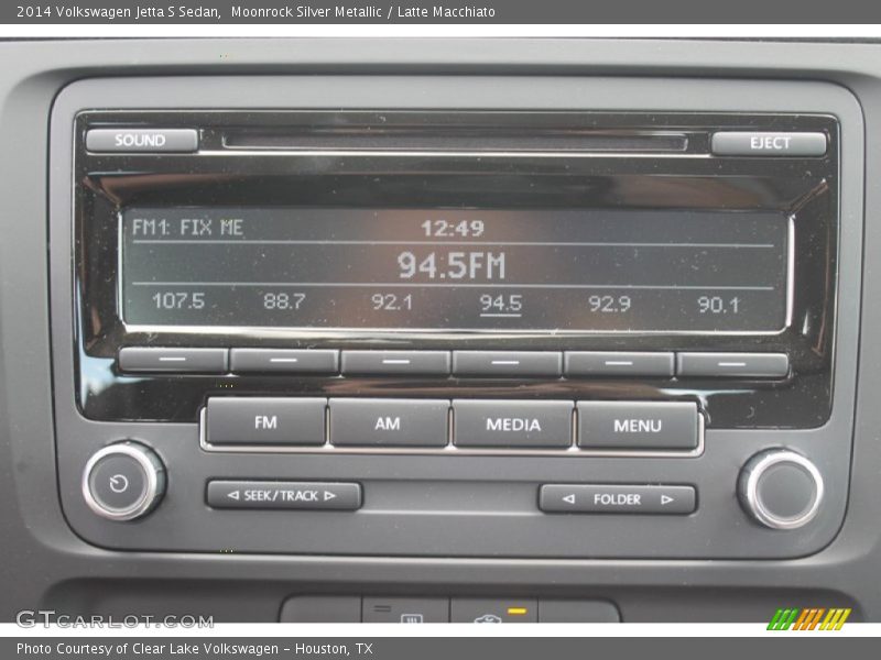 Moonrock Silver Metallic / Latte Macchiato 2014 Volkswagen Jetta S Sedan