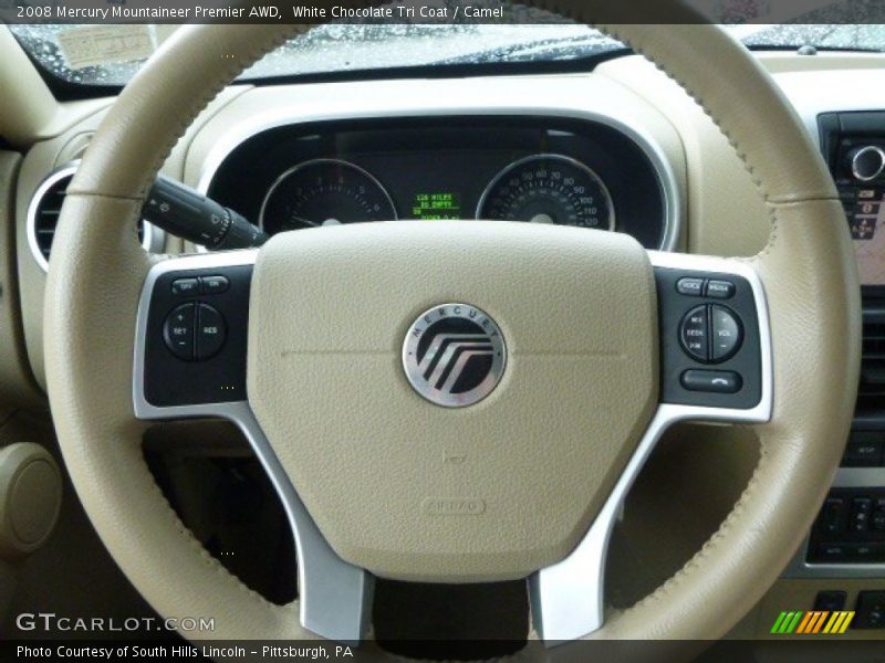  2008 Mountaineer Premier AWD Steering Wheel
