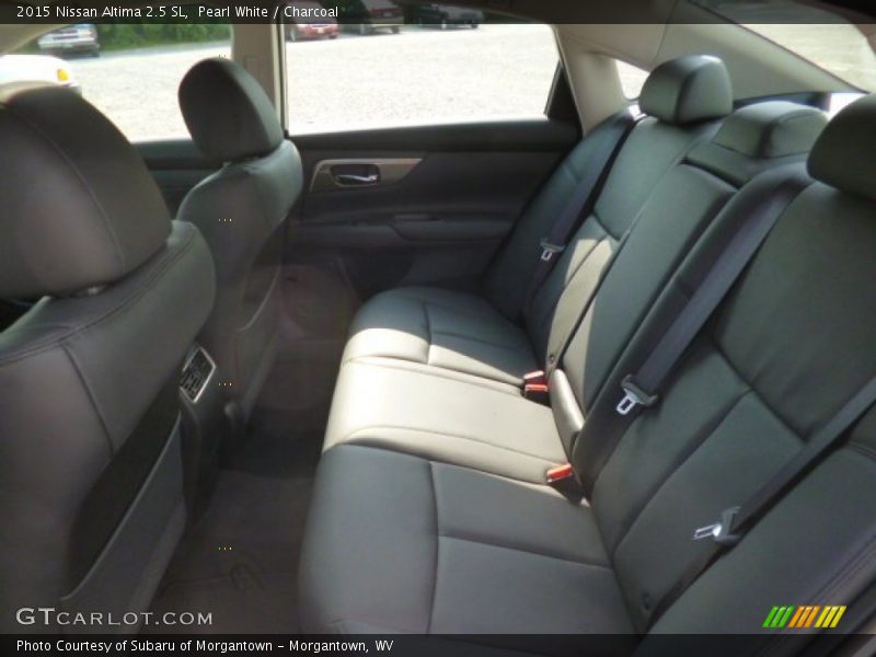 Pearl White / Charcoal 2015 Nissan Altima 2.5 SL