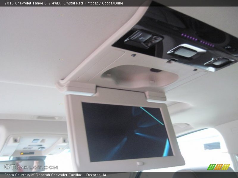Crystal Red Tintcoat / Cocoa/Dune 2015 Chevrolet Tahoe LTZ 4WD