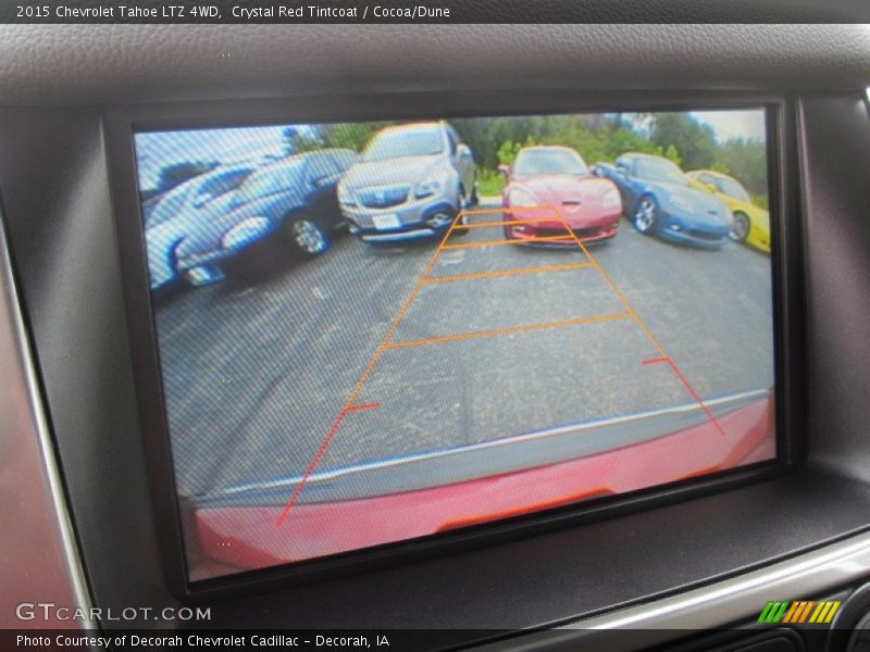 Crystal Red Tintcoat / Cocoa/Dune 2015 Chevrolet Tahoe LTZ 4WD