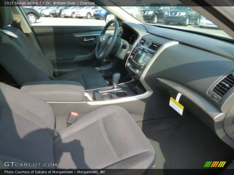 Brilliant Silver / Charcoal 2015 Nissan Altima 2.5 SV
