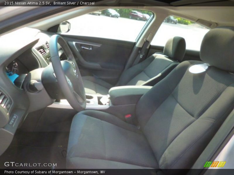 Brilliant Silver / Charcoal 2015 Nissan Altima 2.5 SV