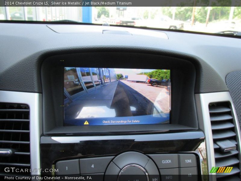 Silver Ice Metallic / Jet Black/Medium Titanium 2014 Chevrolet Cruze LS