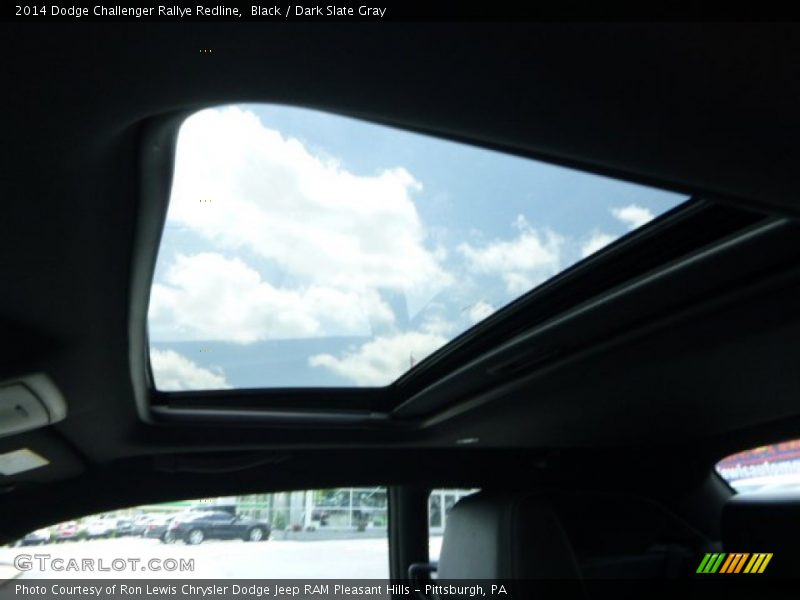 Black / Dark Slate Gray 2014 Dodge Challenger Rallye Redline