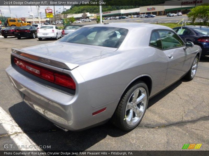 Billet Silver Metallic / Dark Slate Gray 2014 Dodge Challenger R/T
