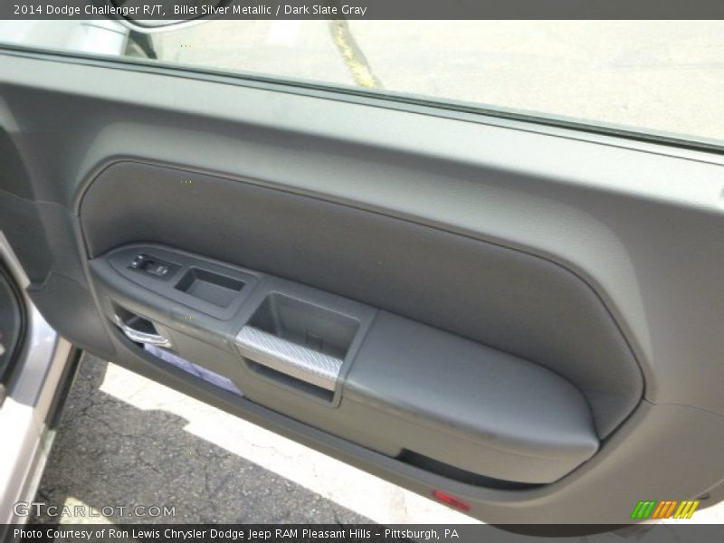 Billet Silver Metallic / Dark Slate Gray 2014 Dodge Challenger R/T