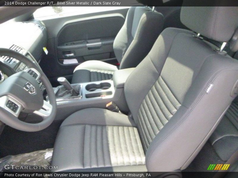 Billet Silver Metallic / Dark Slate Gray 2014 Dodge Challenger R/T