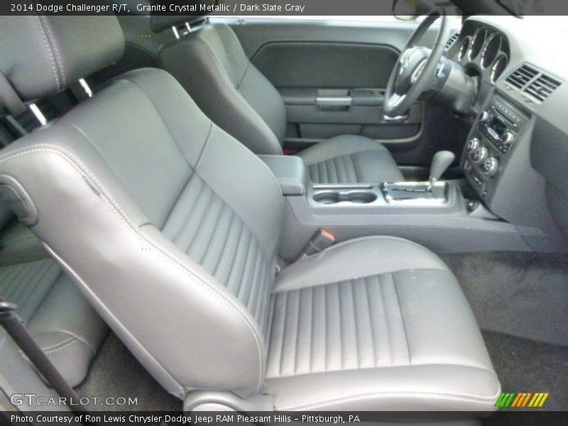 Granite Crystal Metallic / Dark Slate Gray 2014 Dodge Challenger R/T