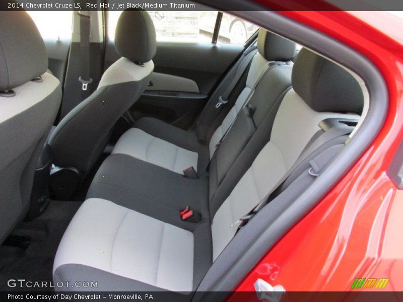Red Hot / Jet Black/Medium Titanium 2014 Chevrolet Cruze LS