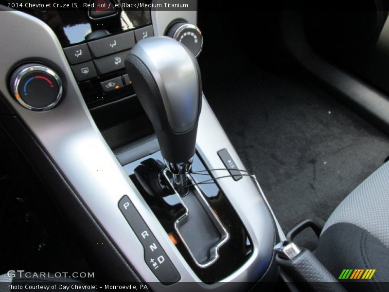 Red Hot / Jet Black/Medium Titanium 2014 Chevrolet Cruze LS