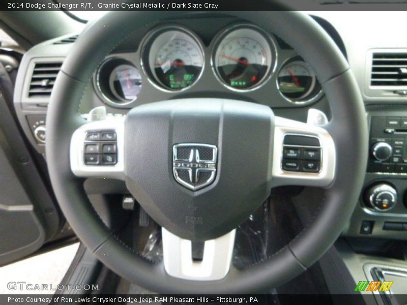 Granite Crystal Metallic / Dark Slate Gray 2014 Dodge Challenger R/T