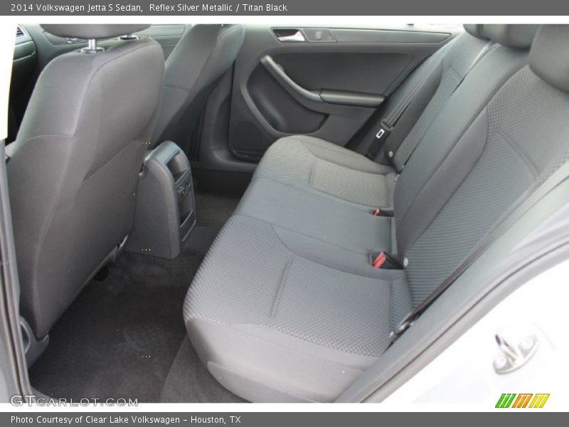 Reflex Silver Metallic / Titan Black 2014 Volkswagen Jetta S Sedan
