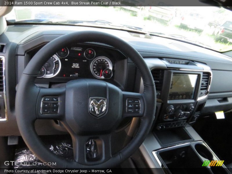 Dashboard of 2014 1500 Sport Crew Cab 4x4