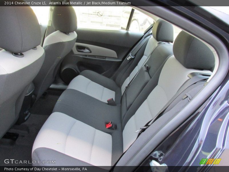 Atlantis Blue Metallic / Jet Black/Medium Titanium 2014 Chevrolet Cruze LS