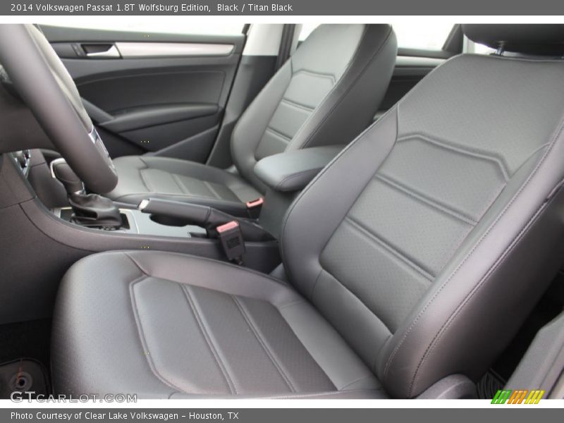 Black / Titan Black 2014 Volkswagen Passat 1.8T Wolfsburg Edition