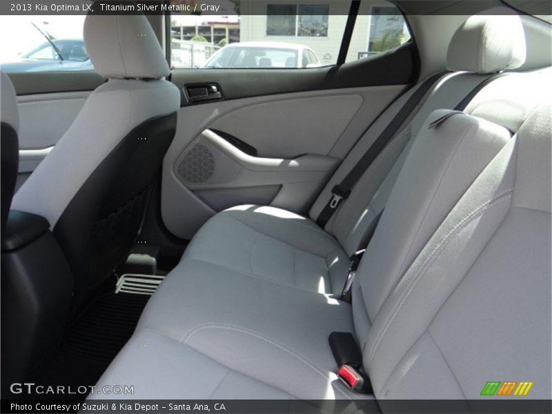 Titanium Silver Metallic / Gray 2013 Kia Optima LX