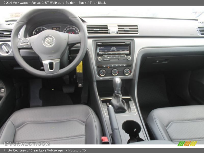 Black / Titan Black 2014 Volkswagen Passat 1.8T Wolfsburg Edition
