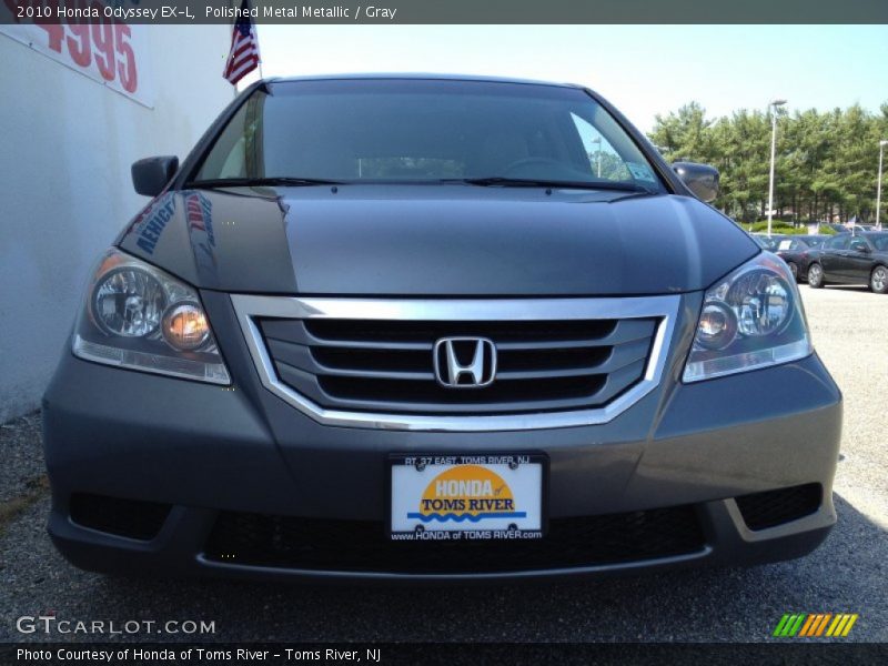 Polished Metal Metallic / Gray 2010 Honda Odyssey EX-L