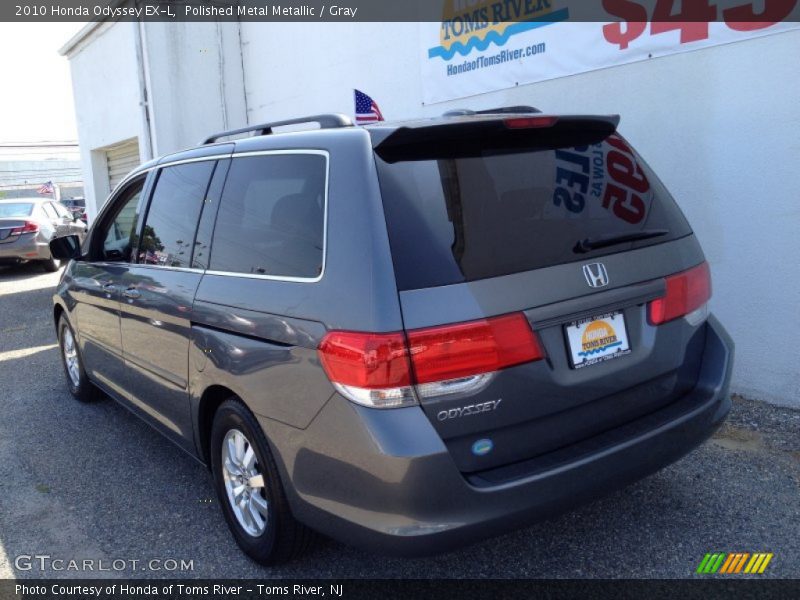 Polished Metal Metallic / Gray 2010 Honda Odyssey EX-L