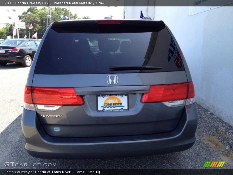 Polished Metal Metallic / Gray 2010 Honda Odyssey EX-L