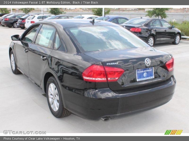 Black / Titan Black 2014 Volkswagen Passat 1.8T Wolfsburg Edition