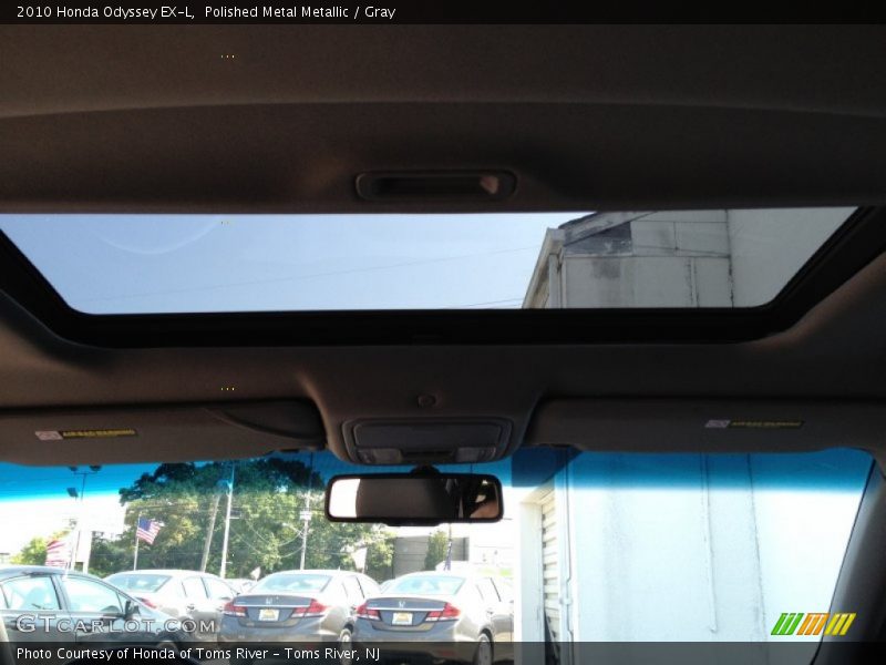 Polished Metal Metallic / Gray 2010 Honda Odyssey EX-L