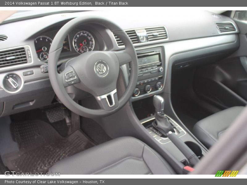 Black / Titan Black 2014 Volkswagen Passat 1.8T Wolfsburg Edition
