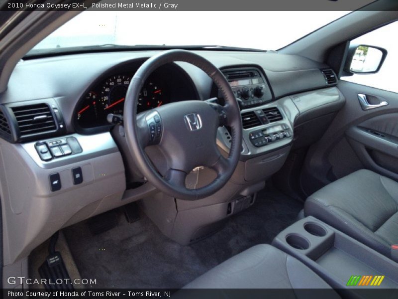 Polished Metal Metallic / Gray 2010 Honda Odyssey EX-L