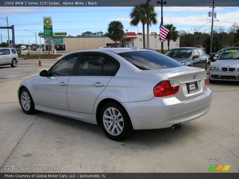 Alpine White / Black 2006 BMW 3 Series 325i Sedan