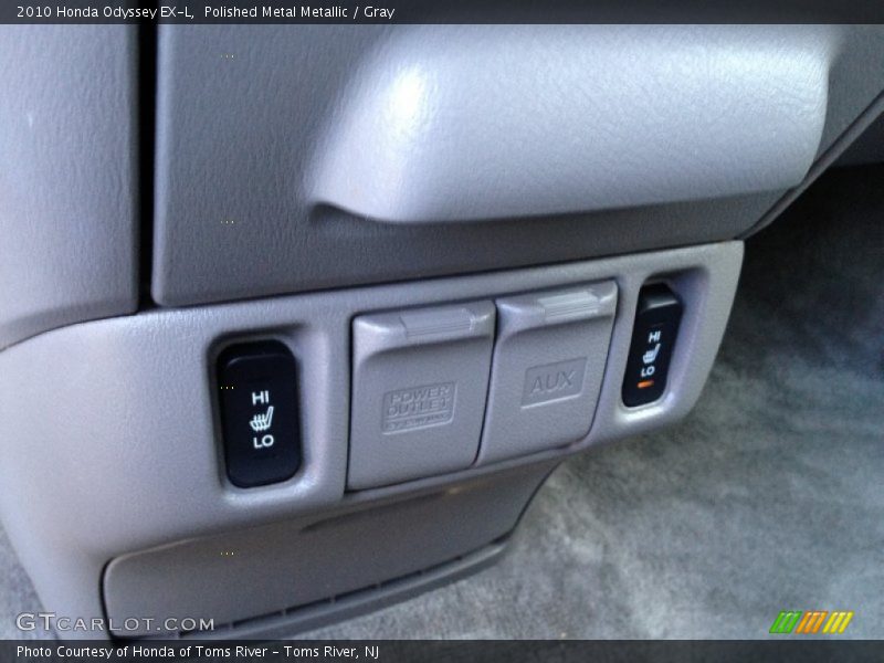Polished Metal Metallic / Gray 2010 Honda Odyssey EX-L