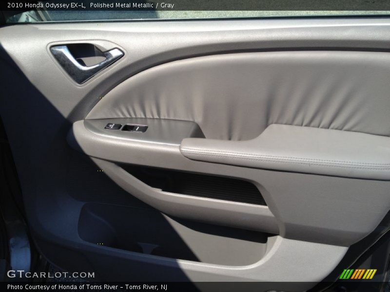 Polished Metal Metallic / Gray 2010 Honda Odyssey EX-L