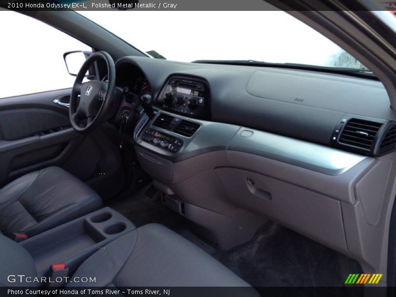 Polished Metal Metallic / Gray 2010 Honda Odyssey EX-L
