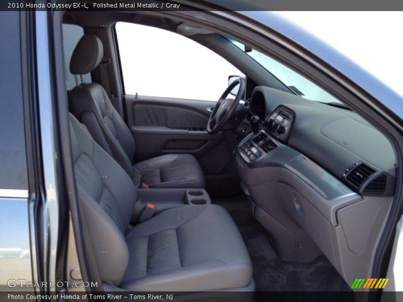 Polished Metal Metallic / Gray 2010 Honda Odyssey EX-L