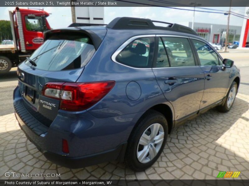 Twilight Blue Metallic / Slate Black 2015 Subaru Outback 2.5i