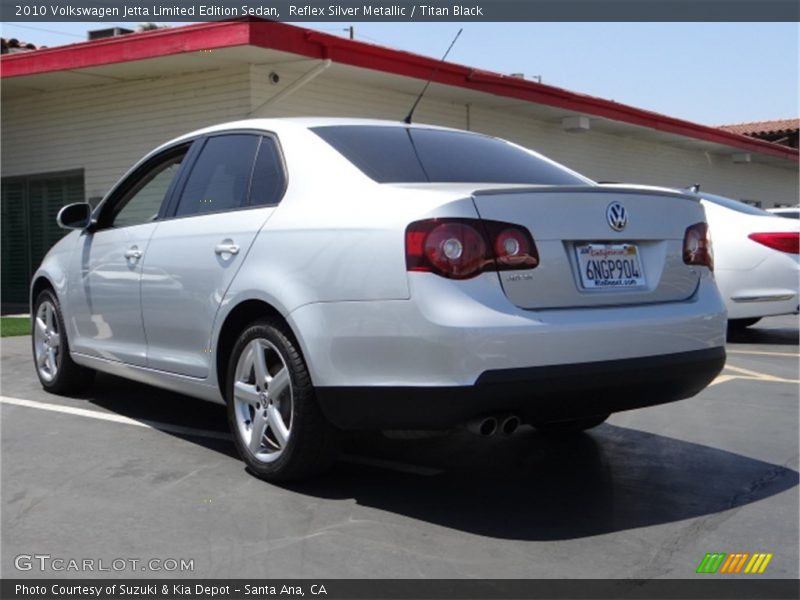 Reflex Silver Metallic / Titan Black 2010 Volkswagen Jetta Limited Edition Sedan