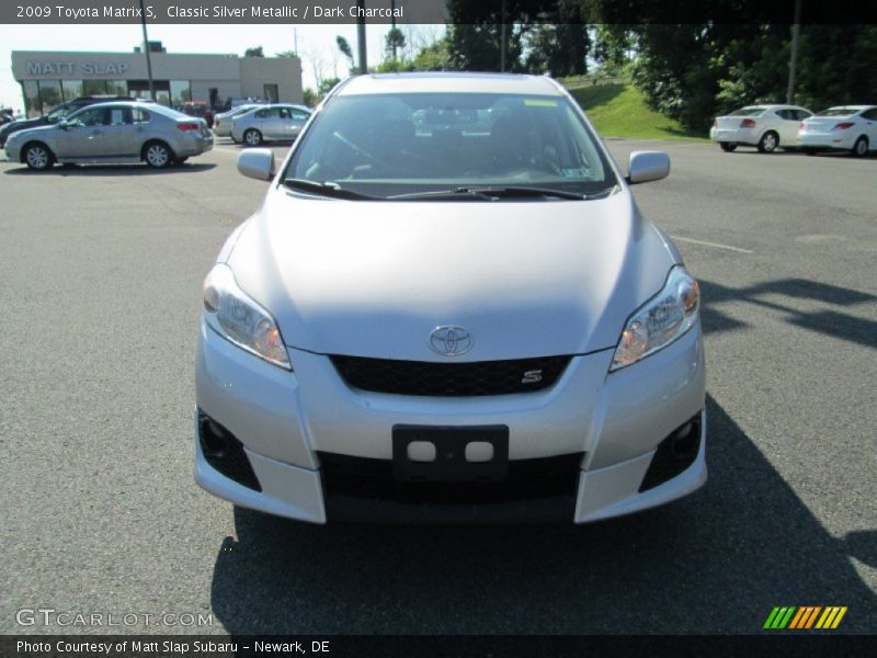 Classic Silver Metallic / Dark Charcoal 2009 Toyota Matrix S