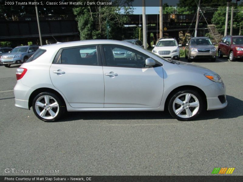 Classic Silver Metallic / Dark Charcoal 2009 Toyota Matrix S