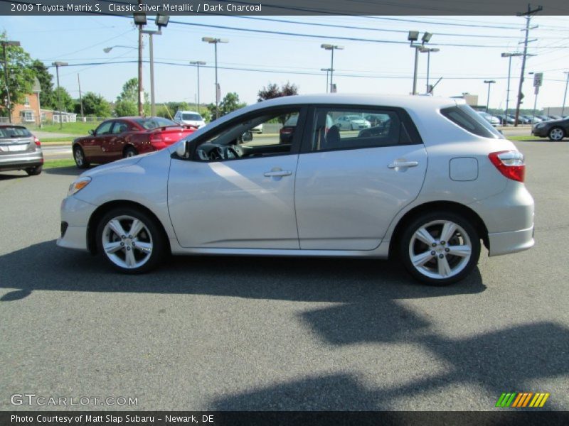 Classic Silver Metallic / Dark Charcoal 2009 Toyota Matrix S