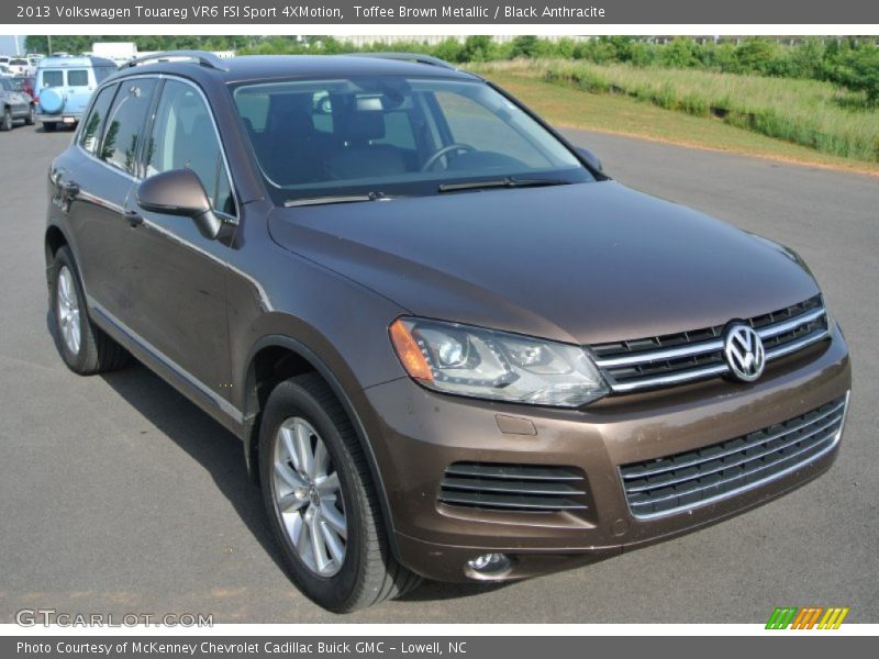 Toffee Brown Metallic / Black Anthracite 2013 Volkswagen Touareg VR6 FSI Sport 4XMotion