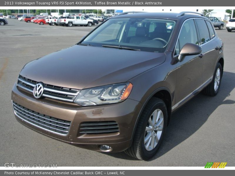 Toffee Brown Metallic / Black Anthracite 2013 Volkswagen Touareg VR6 FSI Sport 4XMotion