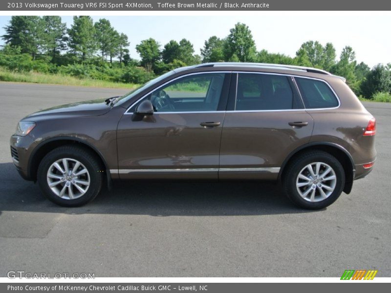 Toffee Brown Metallic / Black Anthracite 2013 Volkswagen Touareg VR6 FSI Sport 4XMotion