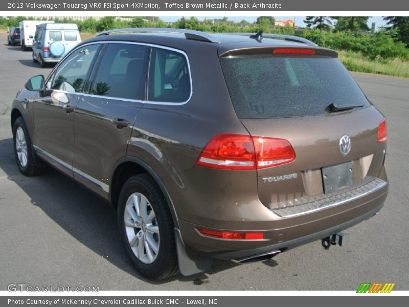 Toffee Brown Metallic / Black Anthracite 2013 Volkswagen Touareg VR6 FSI Sport 4XMotion